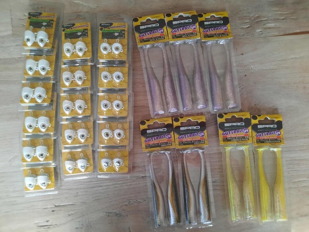 Spro softbaits heads + bodies, Ophalen of Verzenden, Nieuw, Overige typen