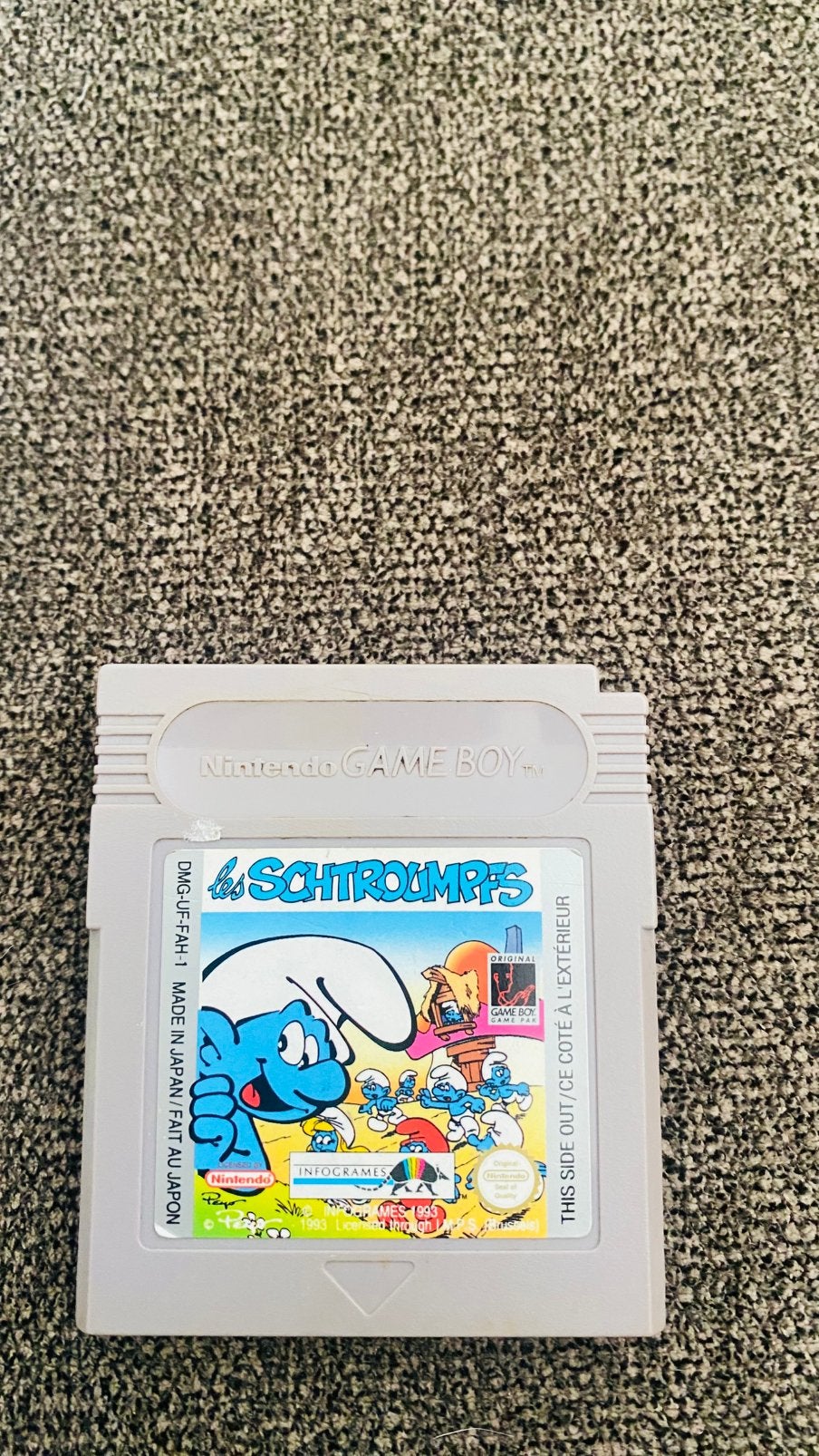 Game boy les schtroumpfs, Ophalen, Zo goed als nieuw