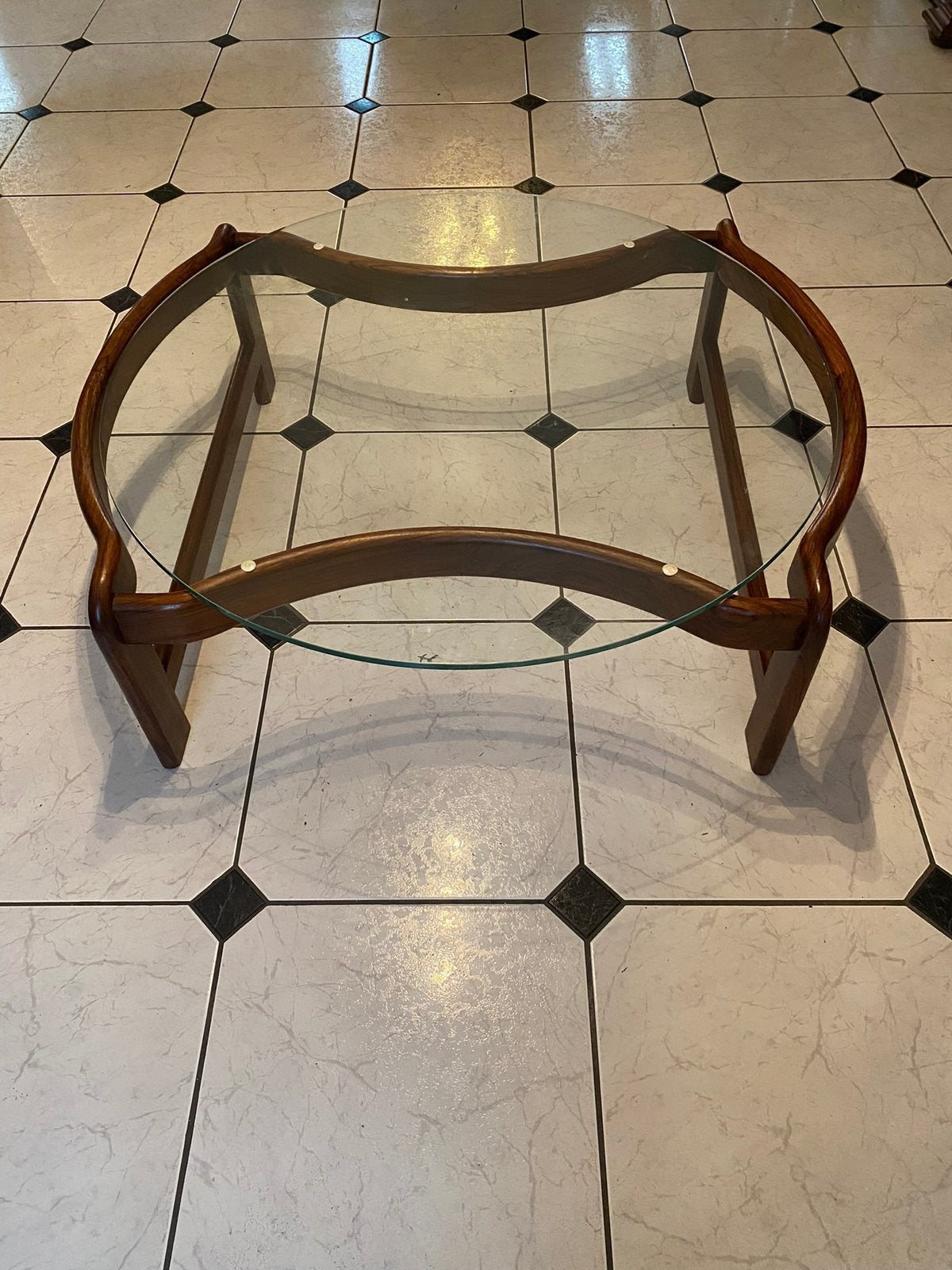 Vintage salontafel, Ophalen, Zo goed als nieuw, Rond