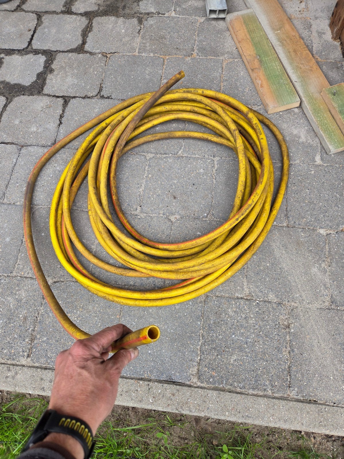 tuinslang 13mm binnendiameter 18m lang, Jardin & Terrasse, Enlèvement, Tuyau d'arrosage