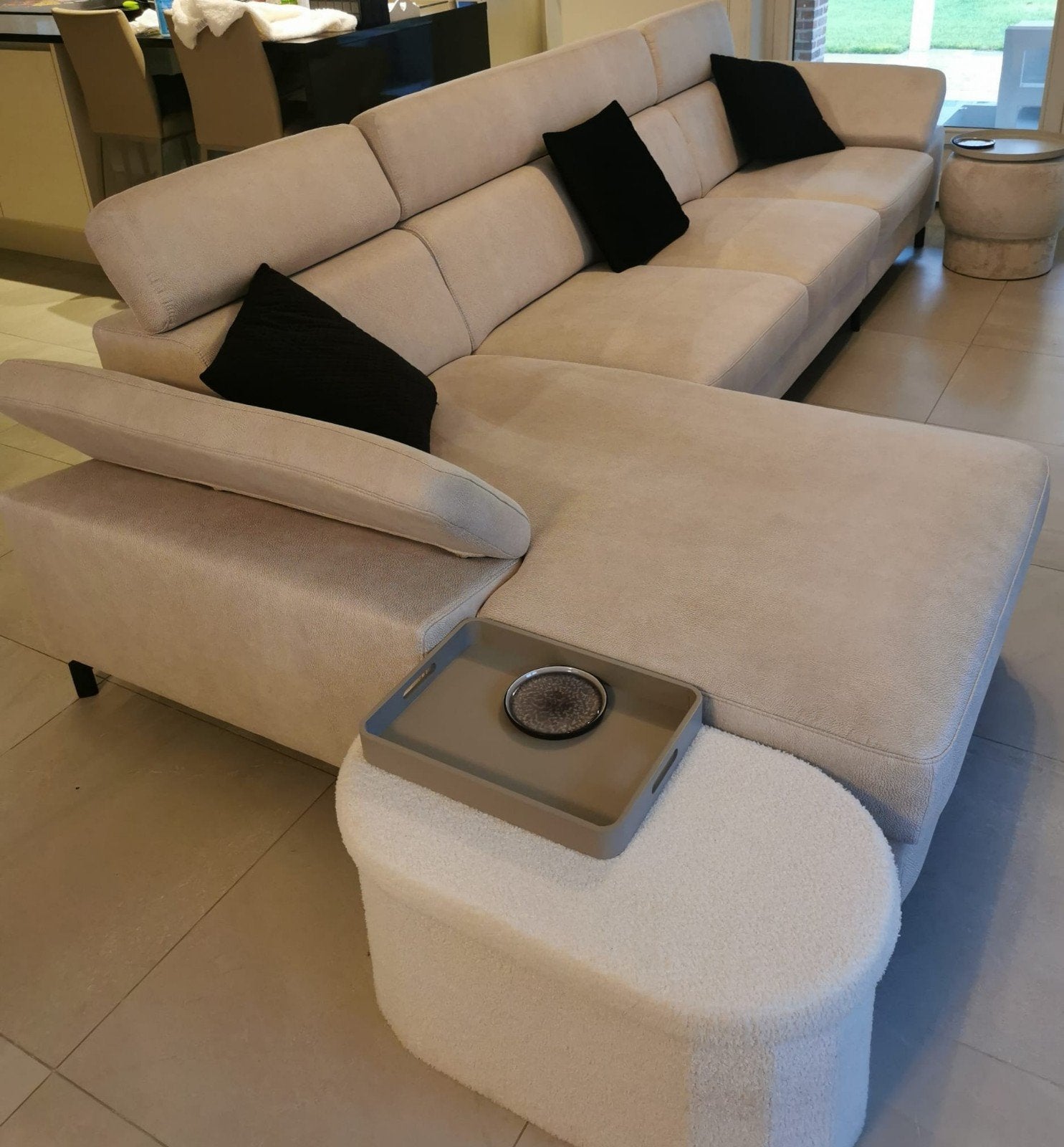 Prachtige salon, zo goed als nieuw!!, Ophalen, Zo goed als nieuw, Overige materialen, Modern klassiek