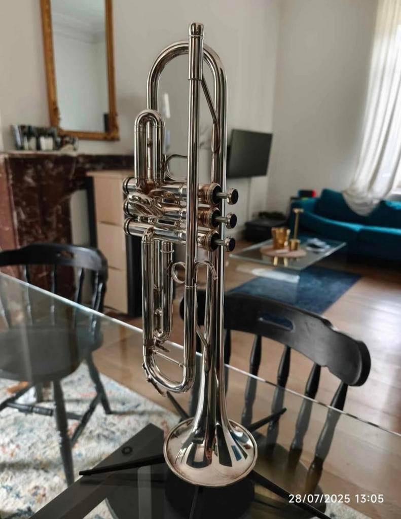 Yamaha YTR4335 argent, Musique & Instruments, Instruments à vent | Trompettes, Enlèvement ou Envoi
