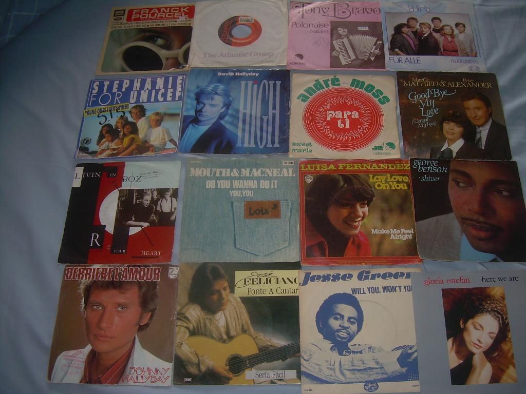 LOT - 45 T SINGLES, Cd's en Dvd's, 7 inch, Single, Ophalen of Verzenden, Pop