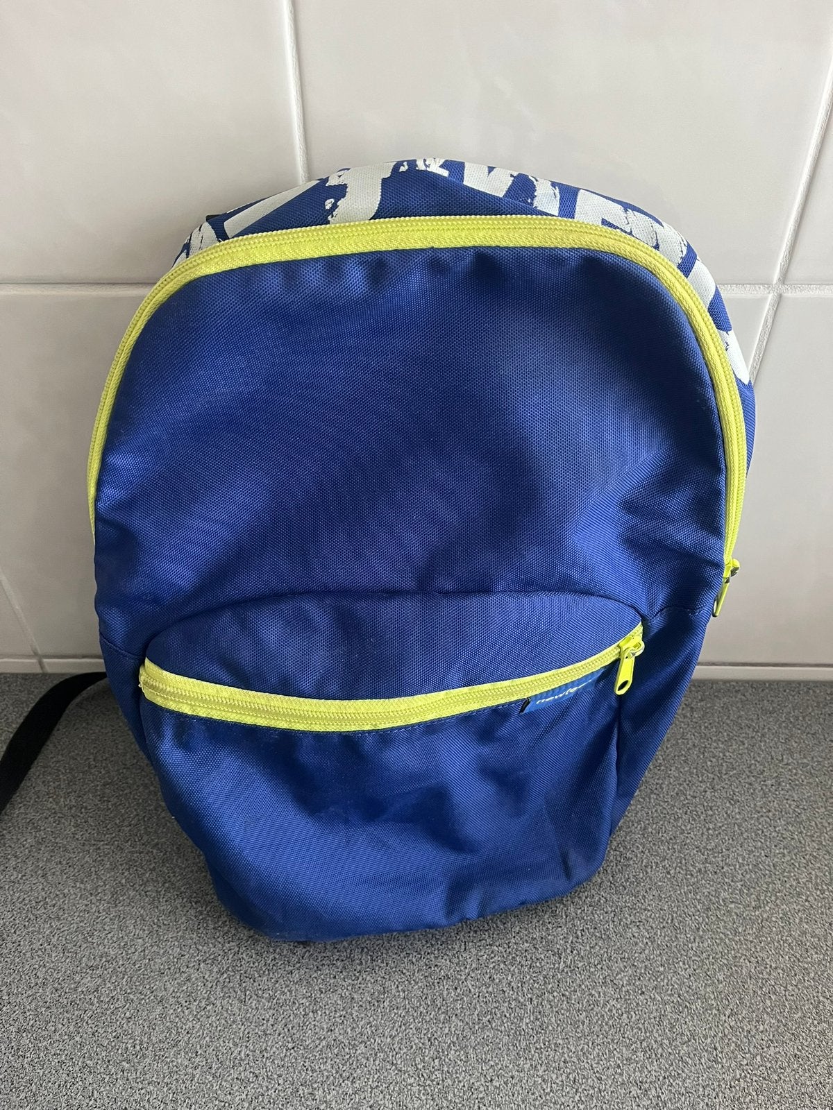Blauwe rugzak Newfeel - 36 cm, Ophalen of Verzenden, Zo goed als nieuw, Blauw