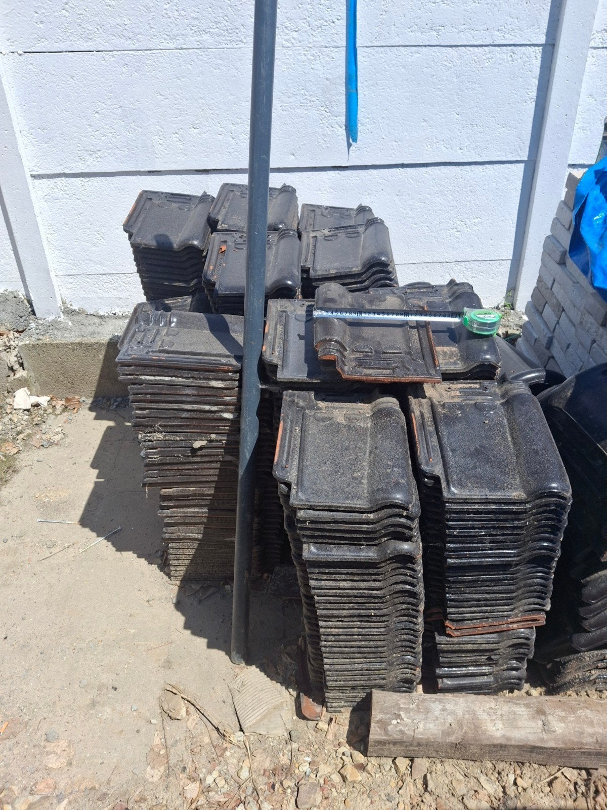 Dakpannen pottelberg 300 stuks voor 50 €, Doe-het-zelf en Bouw, Dakpannen en Dakbedekking, Ophalen, Dakpannen