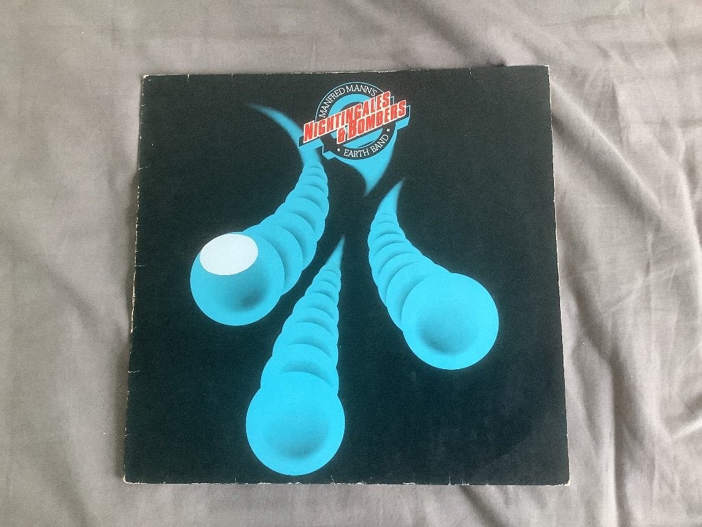 Nightingales & Bombers - Manfred Mann’s Earth Band, CD & DVD, Rock progressif, Enlèvement, Utilisé, LP