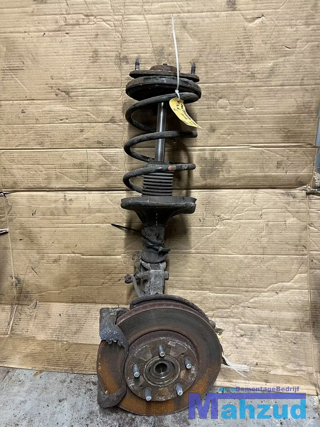 2005 MITSUBISHI LANCER 7 links voor veerpoot fusee 2003-2007, Info@mitsubishi-motors.com, Gebruikt, Mitsubishi Motors Corporation