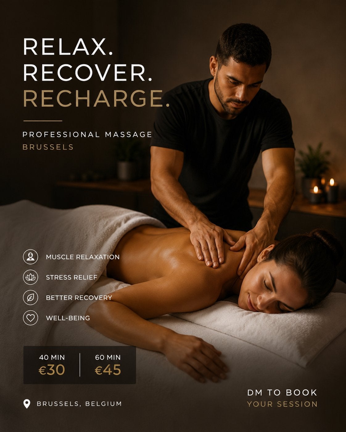 INVEST IN YOUR WELL-BEING - Men & Women - 32 470875337, Autres massages