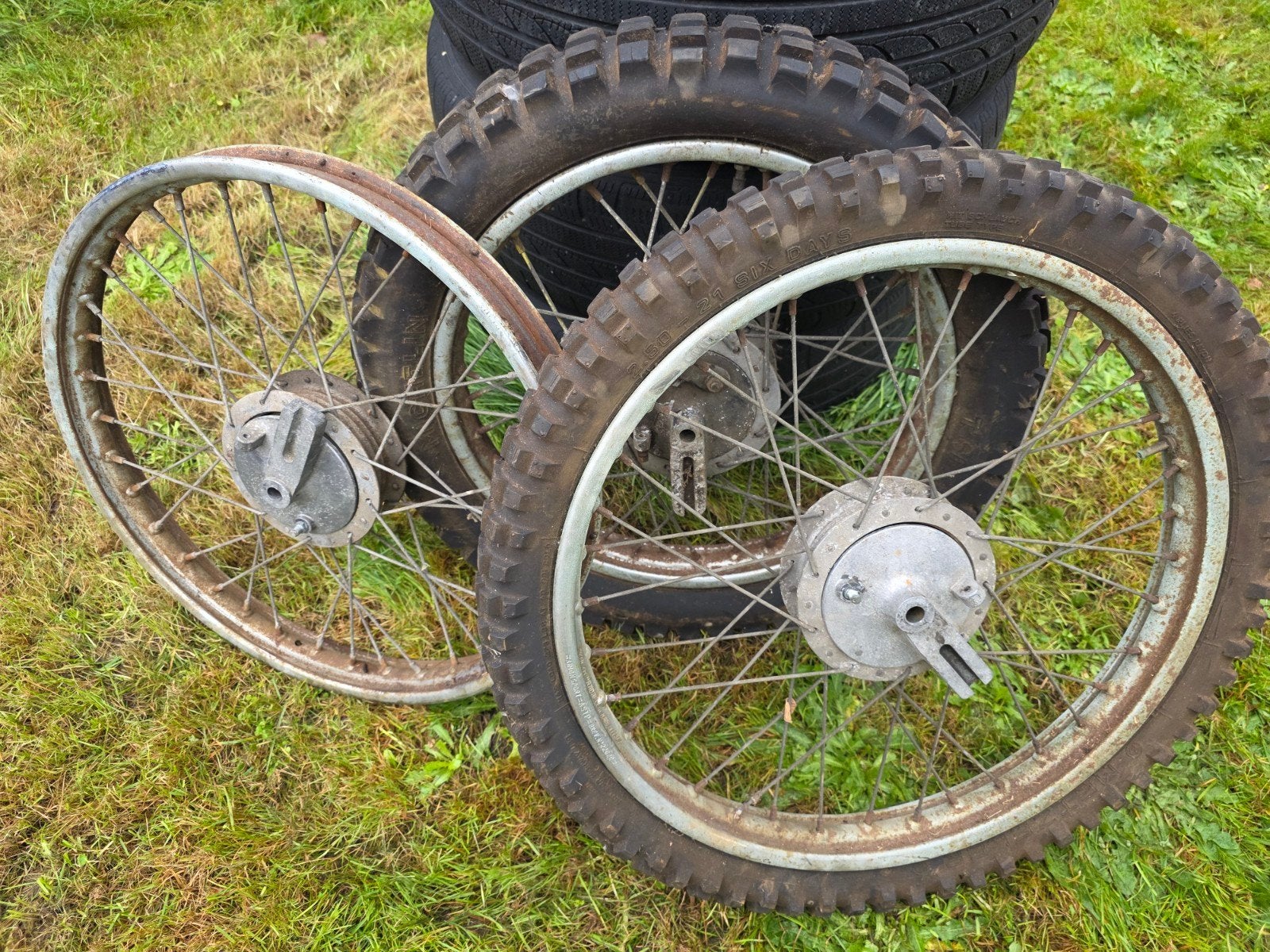 18 en 21 inch wielen italiaanse oldtimers, Fietsen en Brommers, Ophalen, Gebruikt