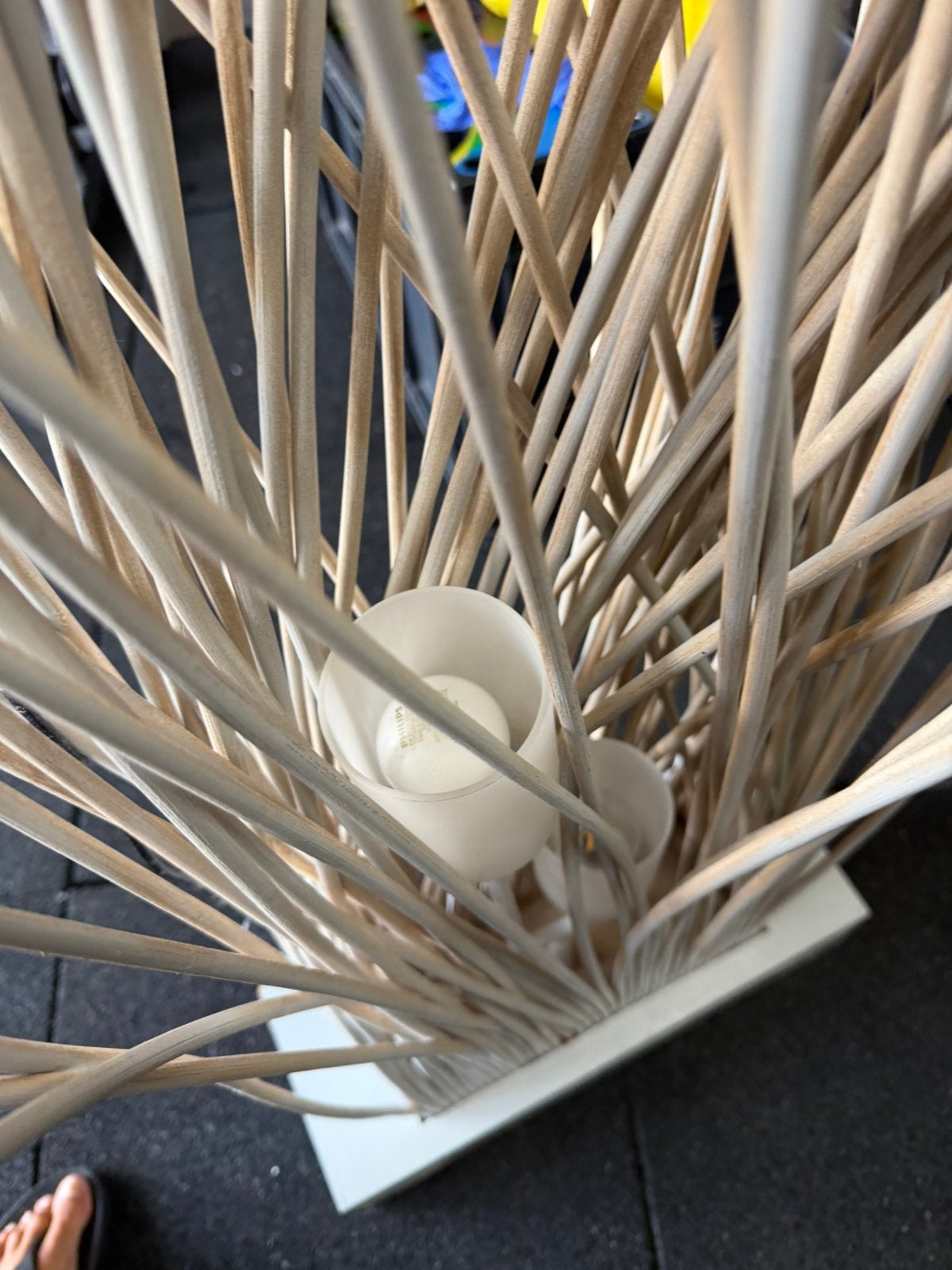 Mooie lampje, Huis en Inrichting, Woonaccessoires | Droogbloemen, Ophalen of Verzenden, Zo goed als nieuw