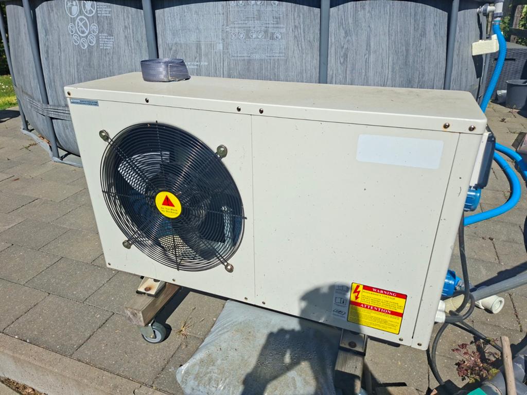 Warmtepomp zwembad, Enlèvement