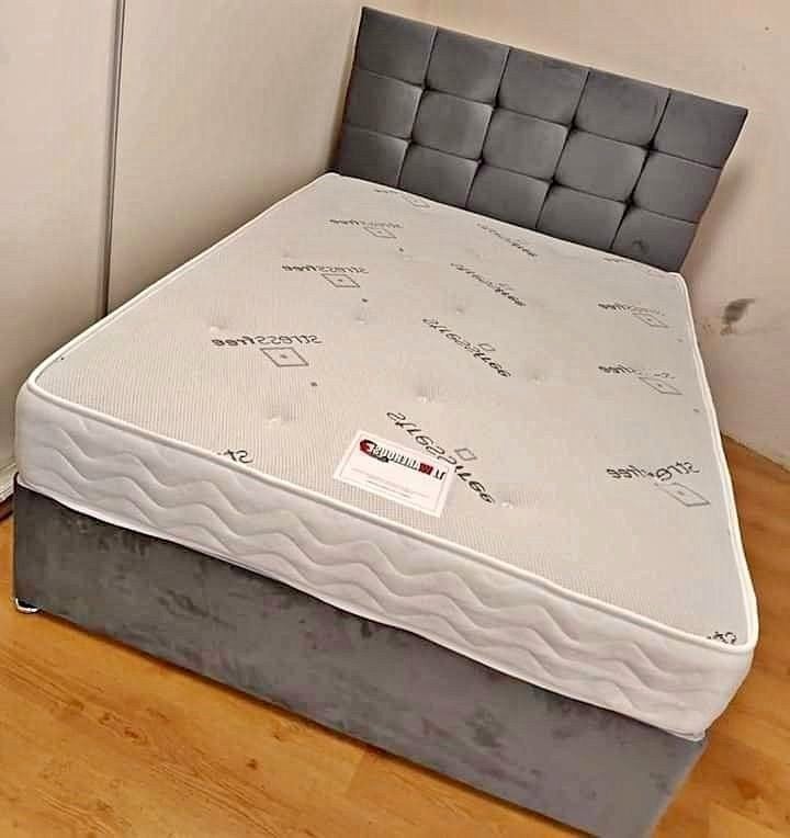 Bedden met matras – Cash bij levering mogelijk, Verzenden, Nieuw, Tweepersoons, Overige kleuren