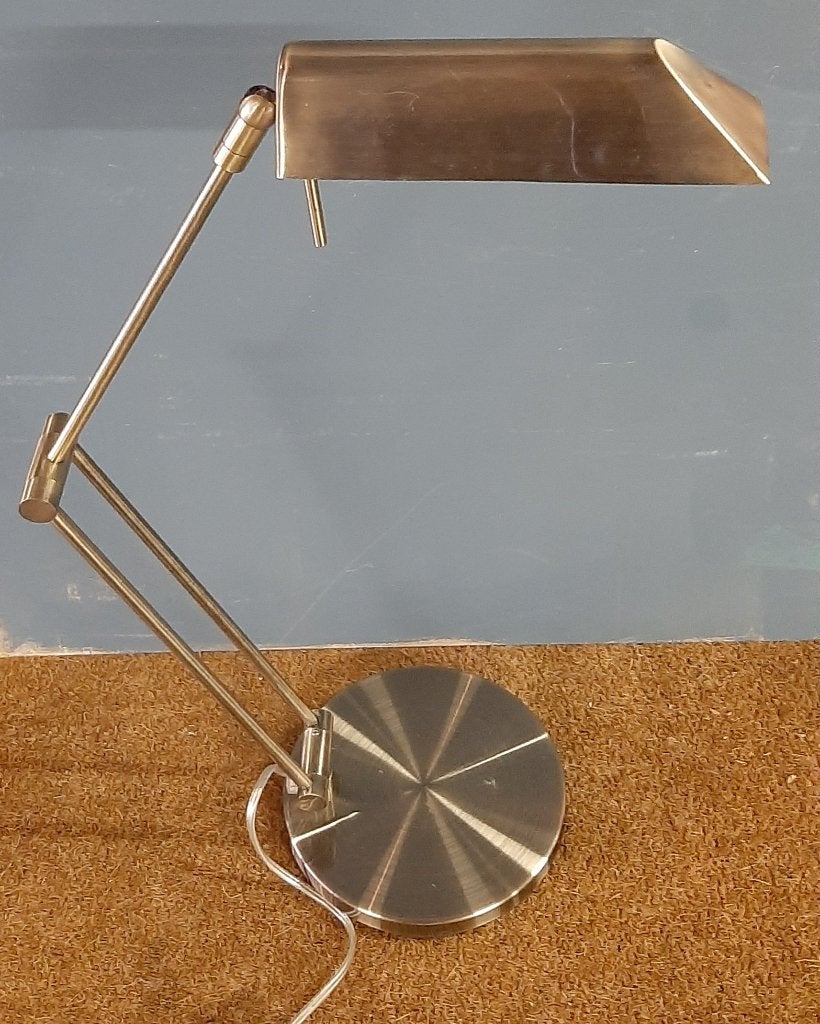 Bureaulamp vintage design jaren 80, Gebruikt, 50 tot 75 cm, Jaren 80, Ophalen of Verzenden