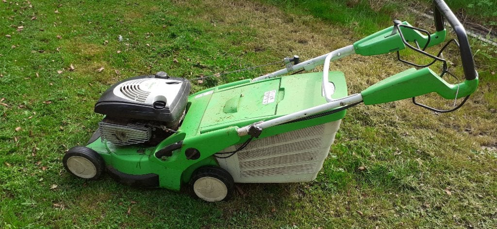 Grasmaaier viking MB545 V, Tuin en Terras, Ophalen, Gebruikt, Benzine-grasmaaier, 50 cm of meer