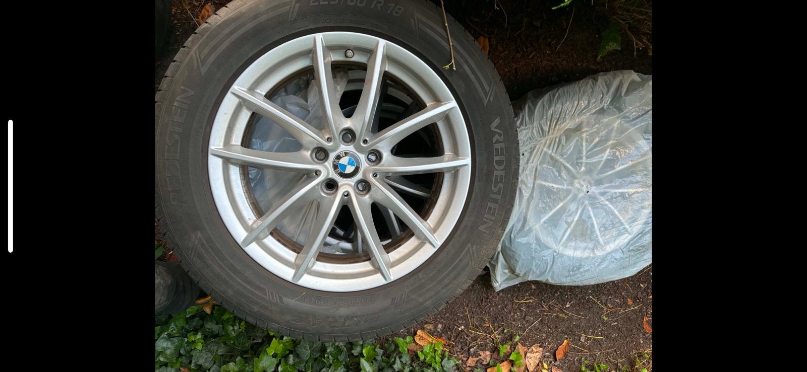 jantes BMW 18 pouces pneus toutes saisons presque neufs, Enlèvement, 18 pouces, Pneu(s)