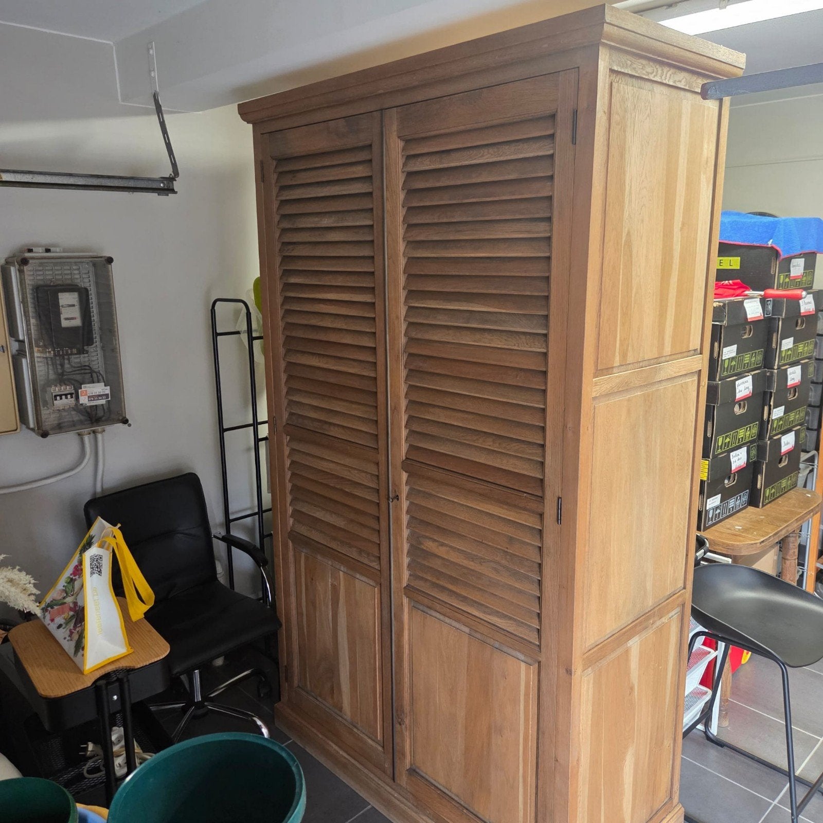 vestiaire kast, Tuin en Terras, Ophalen, Hout