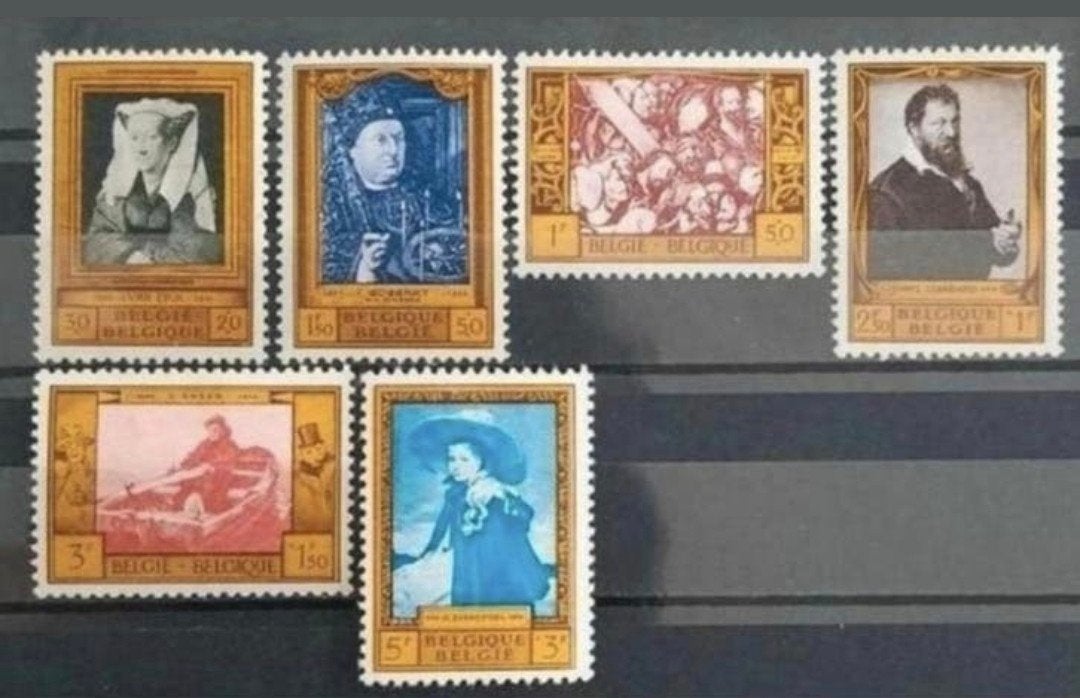 Belgique : COB 1076/81 ** Numéro culturel 1958., Timbres & Monnaies, Timbres | Europe | Belgique, Sans timbre, Neuf, Enlèvement ou Envoi