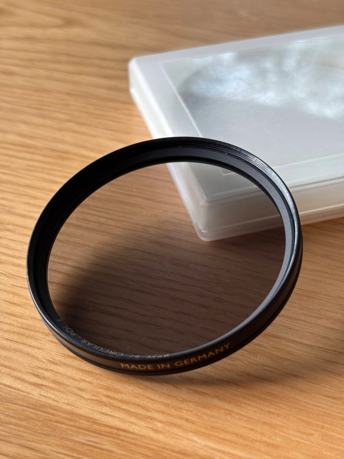 Polarisatiefilter 67mm, Audio, Tv en Foto, Foto | Filters, Ophalen, Polarisatiefilter, 60 tot 70 mm, B+W