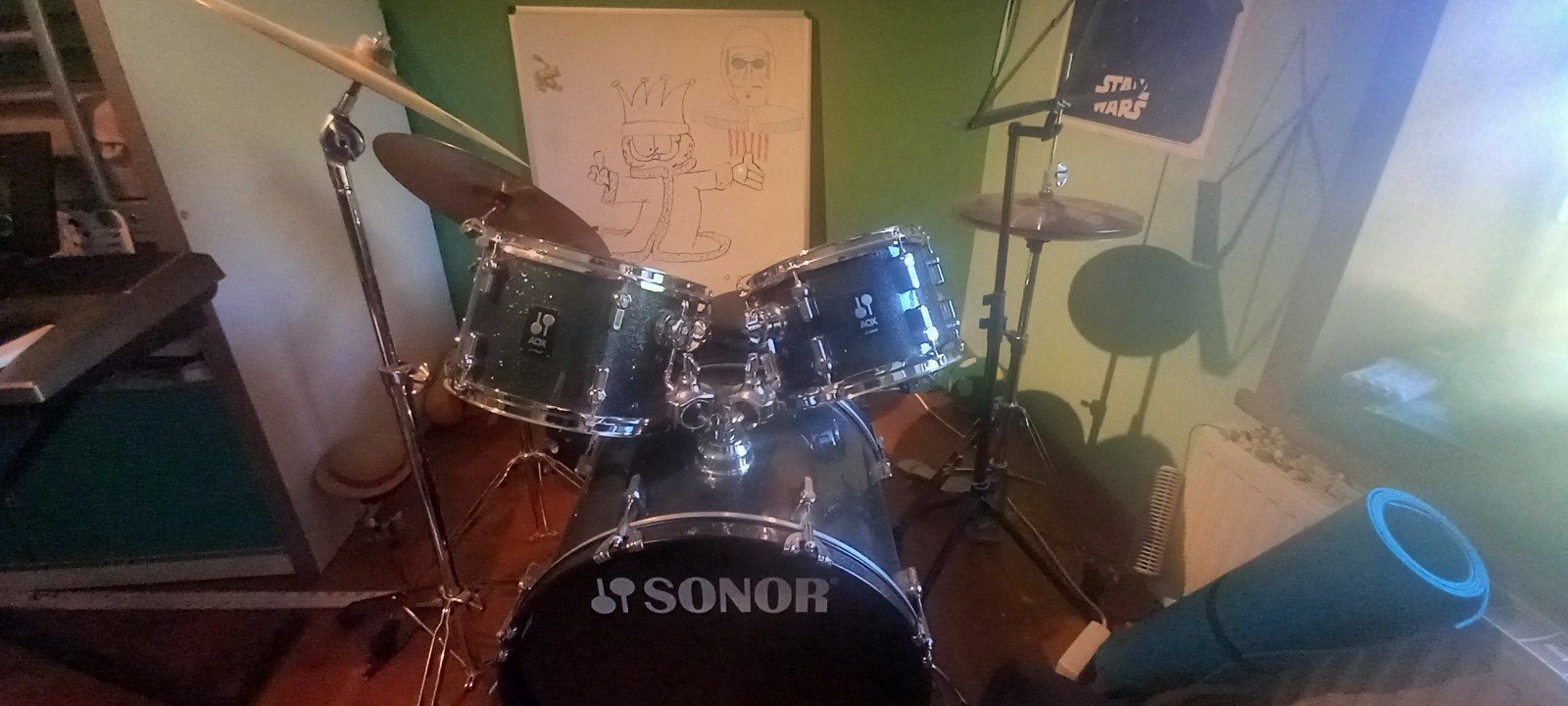 Sonor AQX 2000, Musique & Instruments, Batteries & Percussions, Enlèvement, Comme neuf, Autres marques