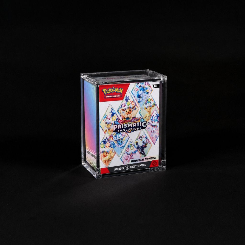 Acryl Display Case | Pokémon Booster Bundle, Ophalen of Verzenden, Nieuw, Booster, Foil
