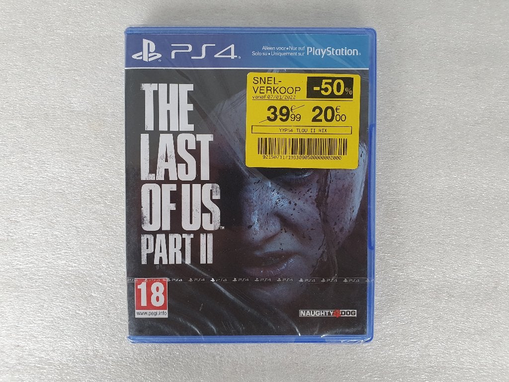PS4: The Last of Us - Part II (sealed / nieuw), Consoles de jeu & Jeux vidéo, Jeux | Sony PlayStation 4, Enlèvement ou Envoi, Neuf