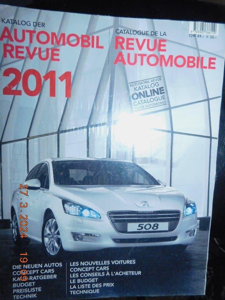 AUTOMOBILE REVIEW-catalogus 2011, Boeken, Auto's | Folders en Tijdschriften, Ophalen, Nieuw, Overige merken, Rédaction de la Revue Automobile