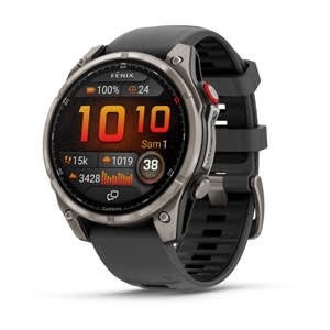 Garmin Fenix 8 Pro, 47 mm, Amoled, Enlèvement ou Envoi, Comme neuf, Argent, Garmin