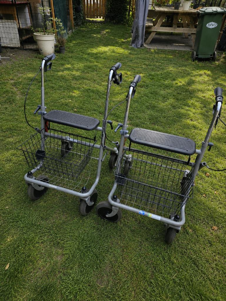 Rollators, Ophalen, Opvouwbaar, Gebruikt