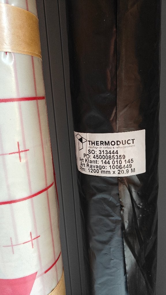 Rasterfolie voor vloerverwarming, Ophalen, Nieuw, Overige typen