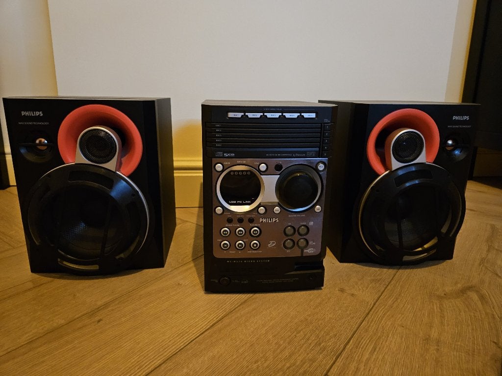 Philips MC-M570/22 hifi-systeem, Ophalen, Philips, Gebruikt, MP3-aansluiting