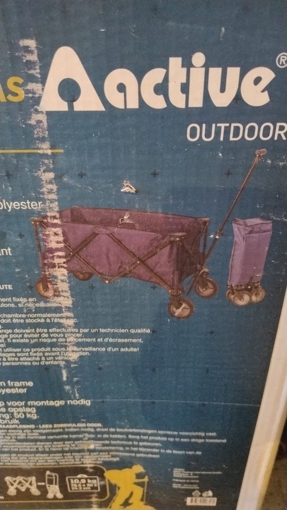 Bolderkar in nieuwstaat, Ophalen, Opvouwbaar, Nieuw