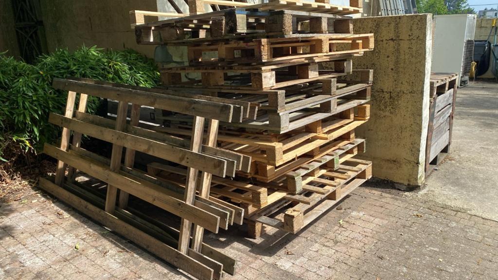 Paletten, Doe-het-zelf en Bouw, Ophalen