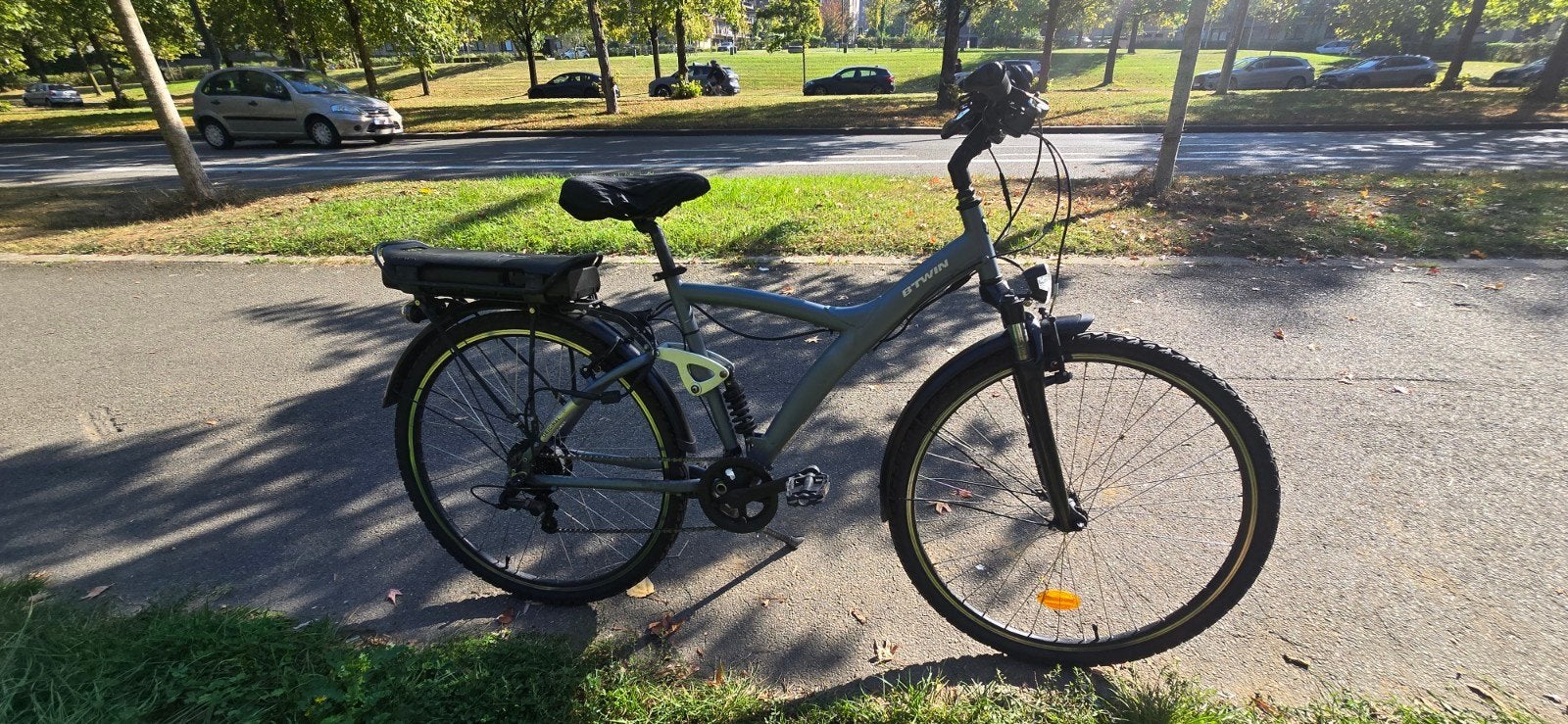 velo électrique elops 900E avec amortisseurs av et arr, Enlèvement