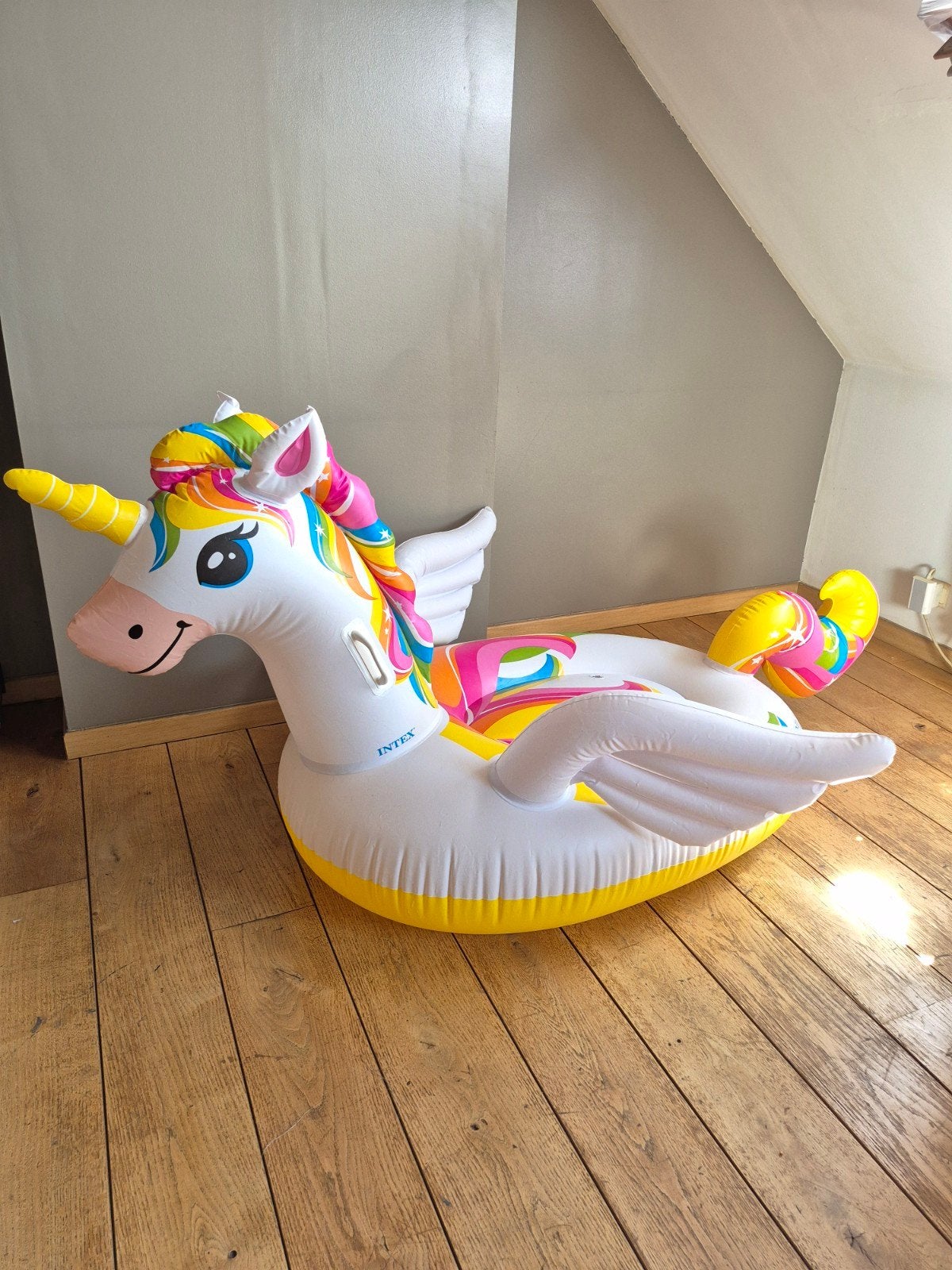 Bouée gonflable licorne pour piscine - Intex à chevaucher, Enlèvement ou Envoi