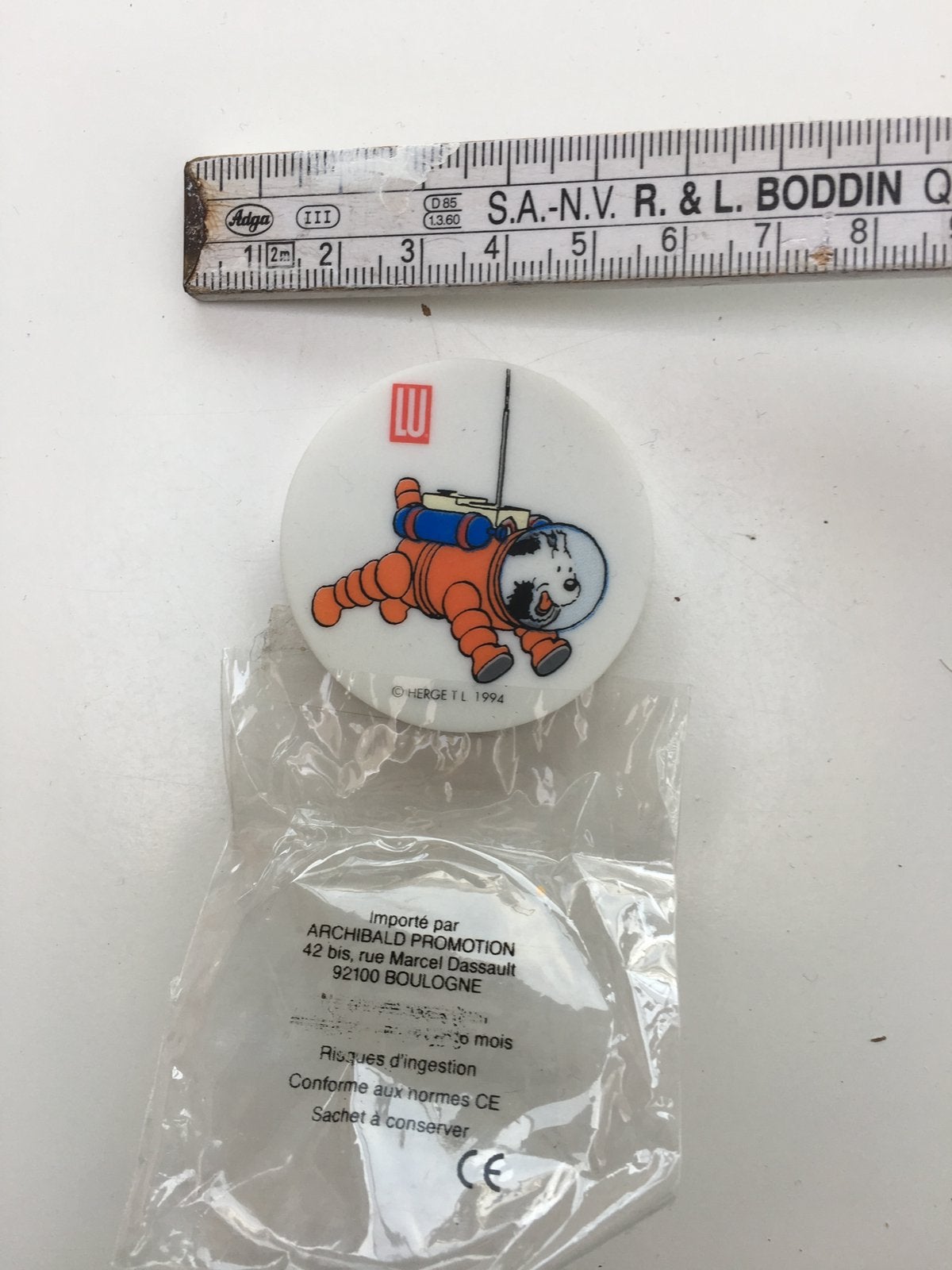 Nieuwe potloodgom Kuifje - Hergé, Ophalen of Verzenden, Kuifje, Nieuw, Gebruiksvoorwerp