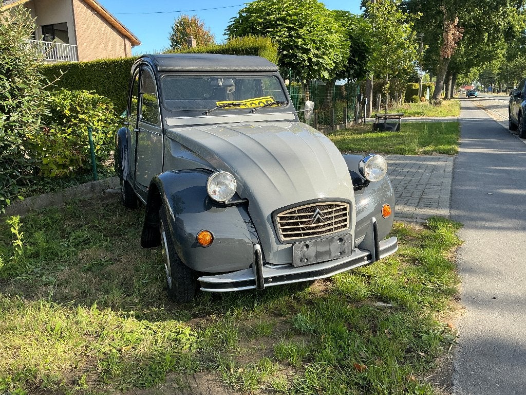 2CV6 Charleston, Stof, Citroën, Grijs, Particulier