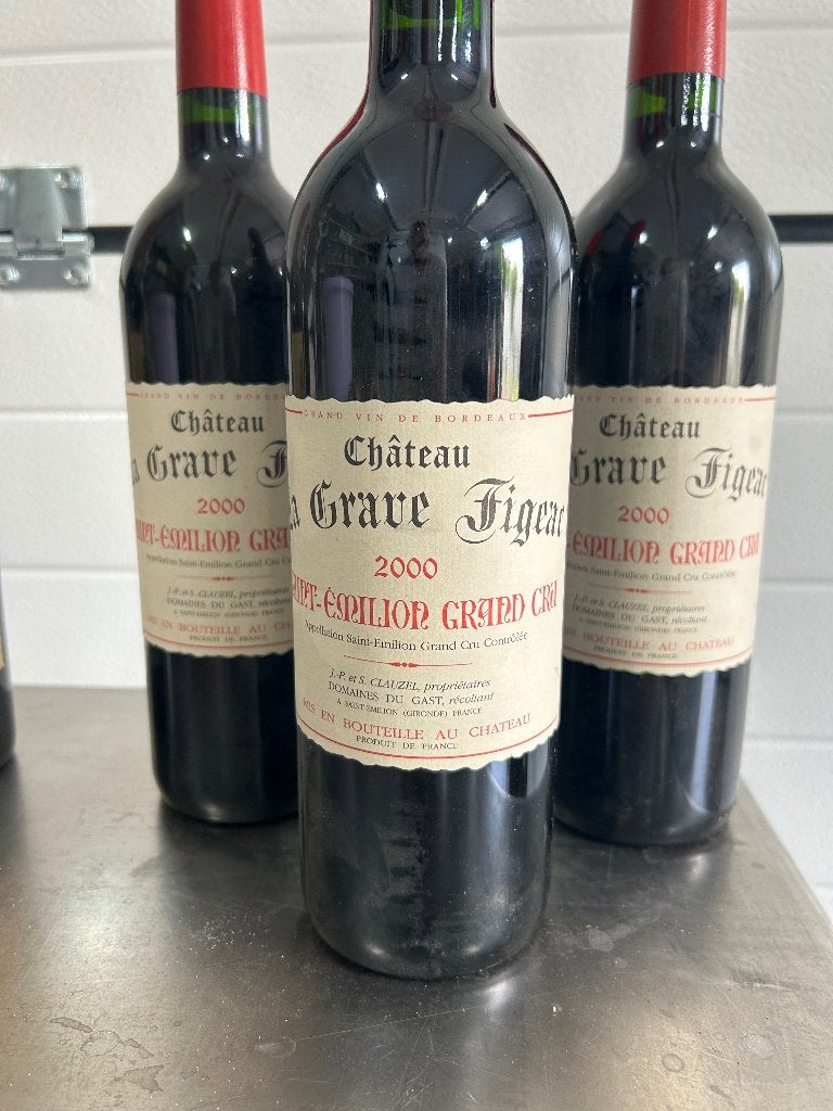 Château La Grave Figeac - Saint Emilion Grand Cru 2000, Enlèvement