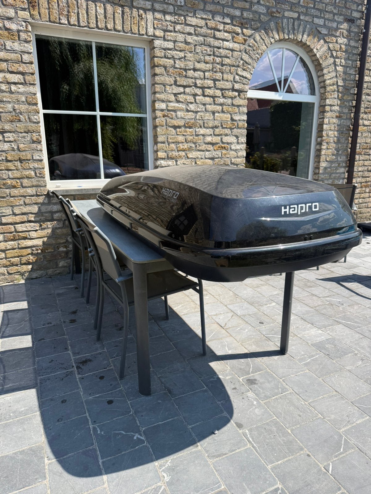 Hapro carver 8.5 (550liter), Autos : Divers, Coffres de toit, Enlèvement ou Envoi, Comme neuf