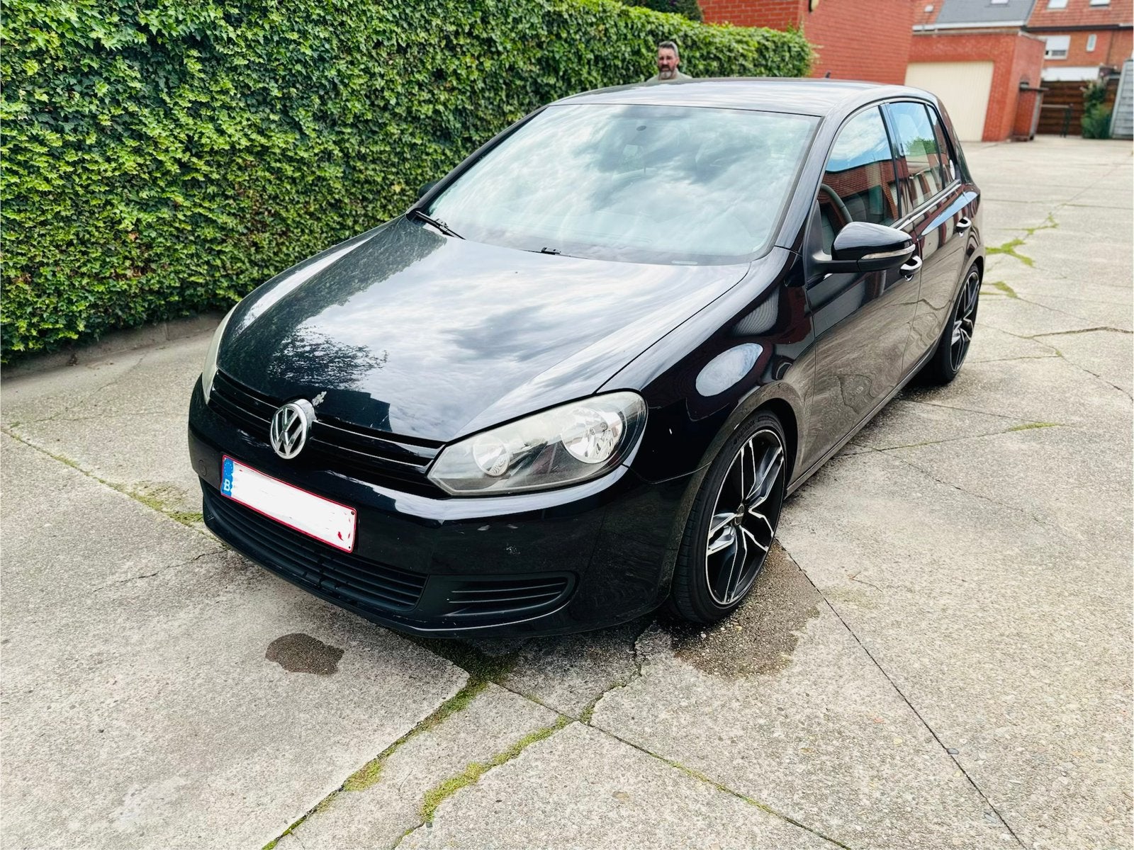 Volkswagen Golf 6 1.6TDI, Auto's, Voorwielaandrijving, Euro 5, Zwart, Onderhoudsboekje