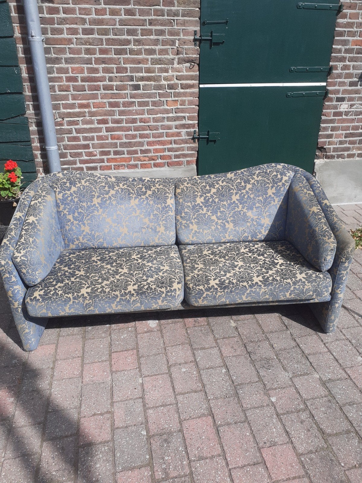 Tweezits bankstel bank, Huis en Inrichting, Ophalen