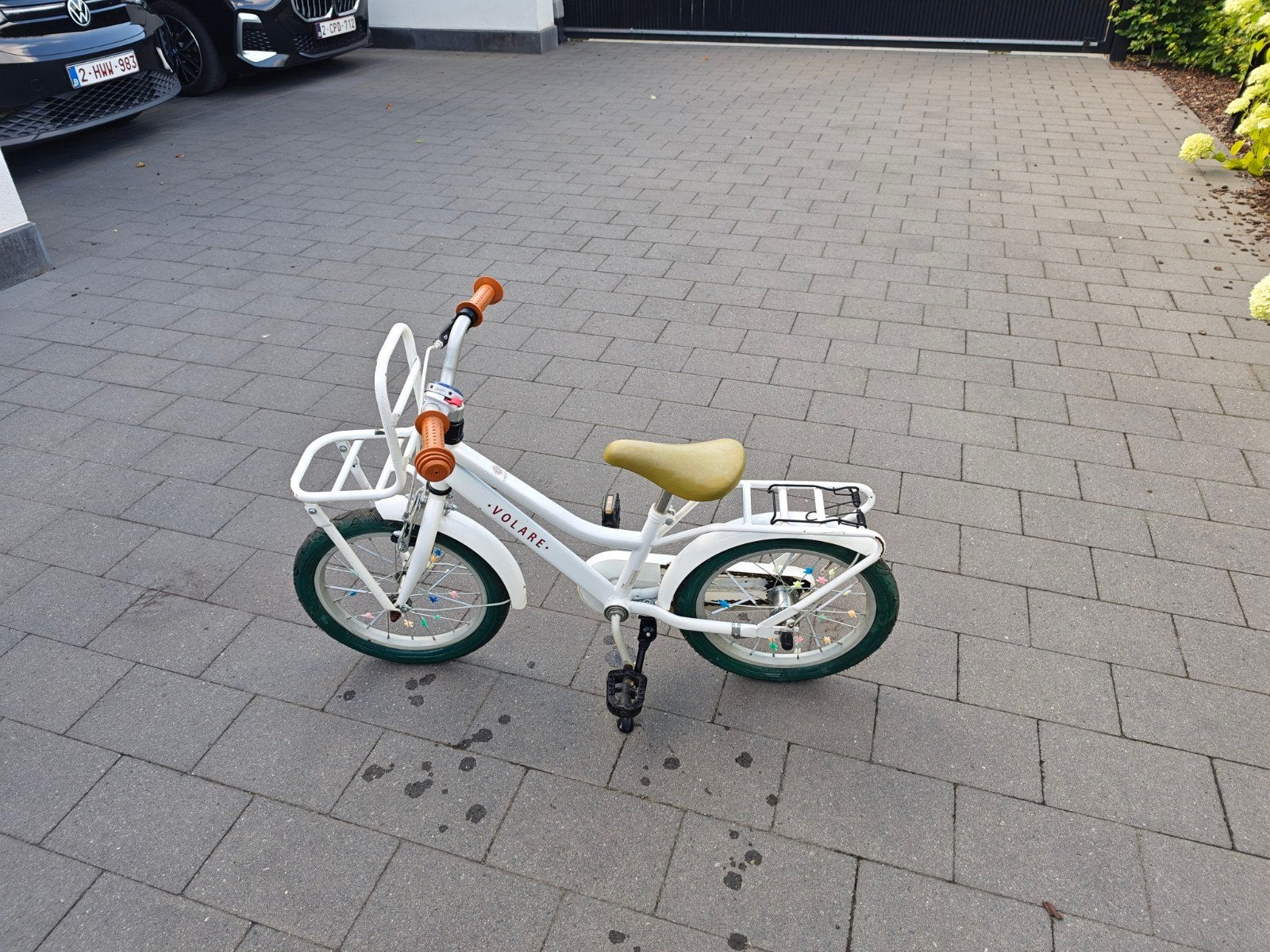 Volare kinderfiets 16 inch wit, Ophalen