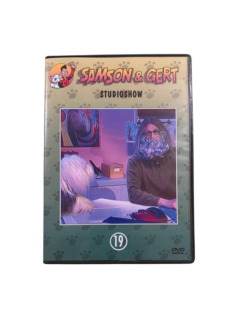 Dvd Samson en Gert Studioshow Vol 19, Ophalen of Verzenden, Zo goed als nieuw