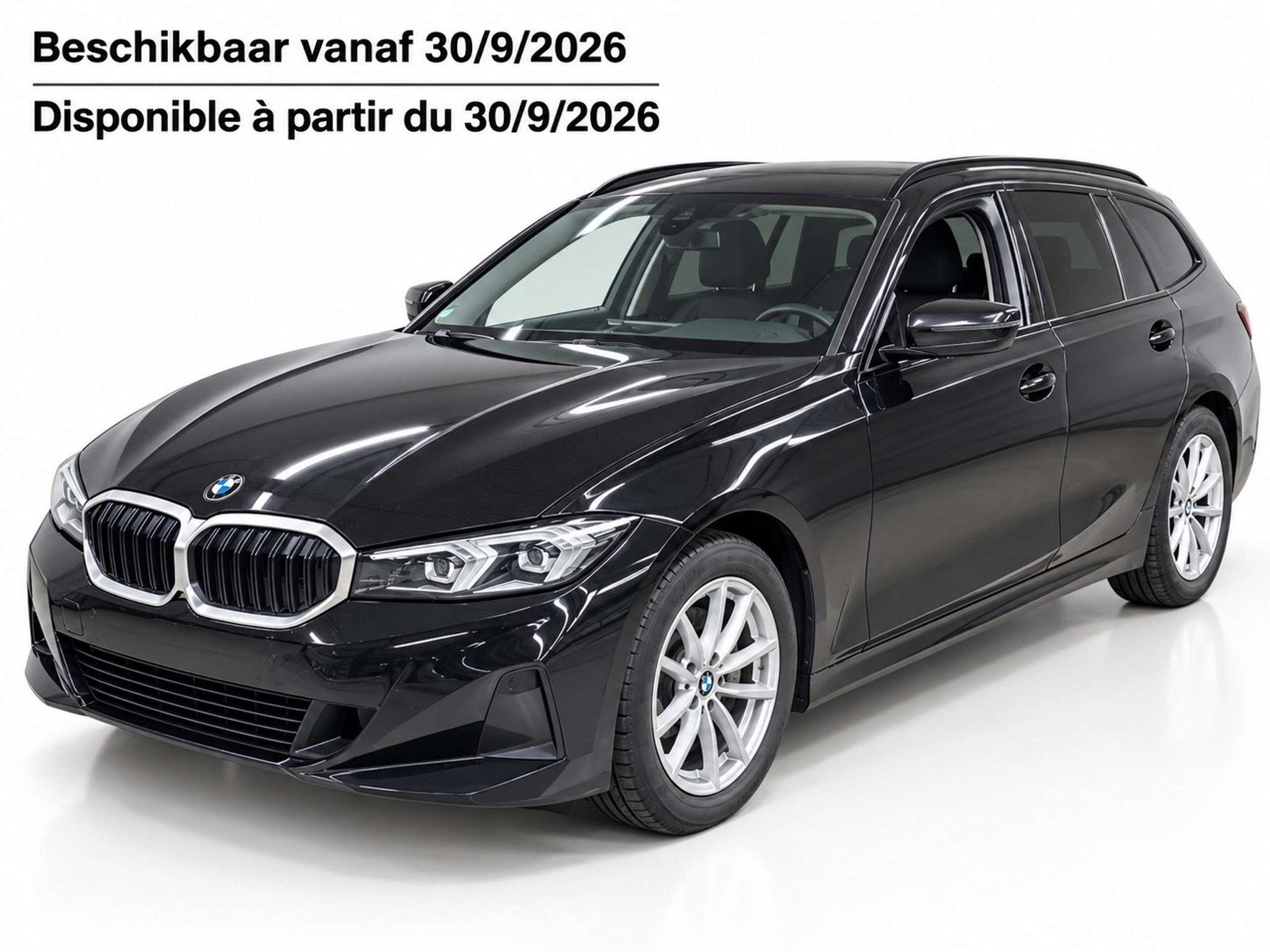 BMW 318 iA Automaat Benzine Facelift Garantie, Autos, Achat, Euro 6, Carnet d'entretien, Noir