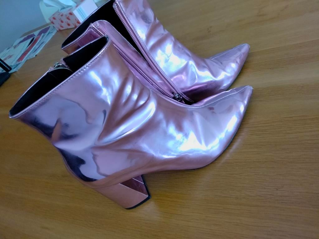 Jolies bottes brillantes - Rose/violet, Enlèvement ou Envoi, Rose