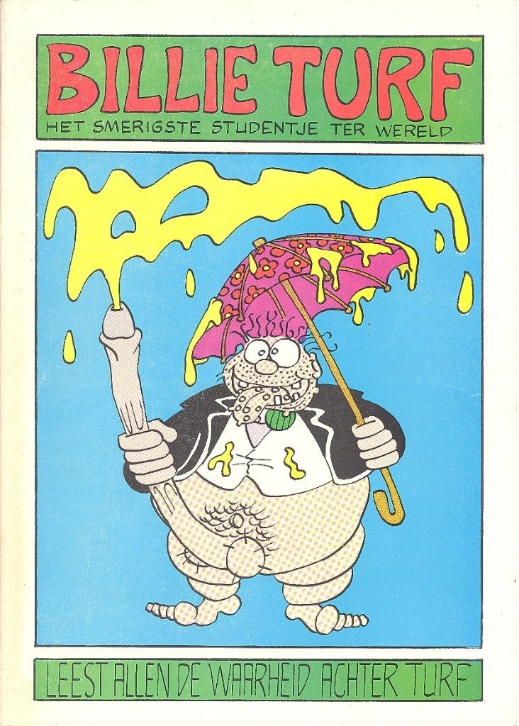 Billie Turf - Het smerigste studentje ter wereld - parodie., Boeken, Eén stripboek, Ophalen of Verzenden, Zo goed als nieuw