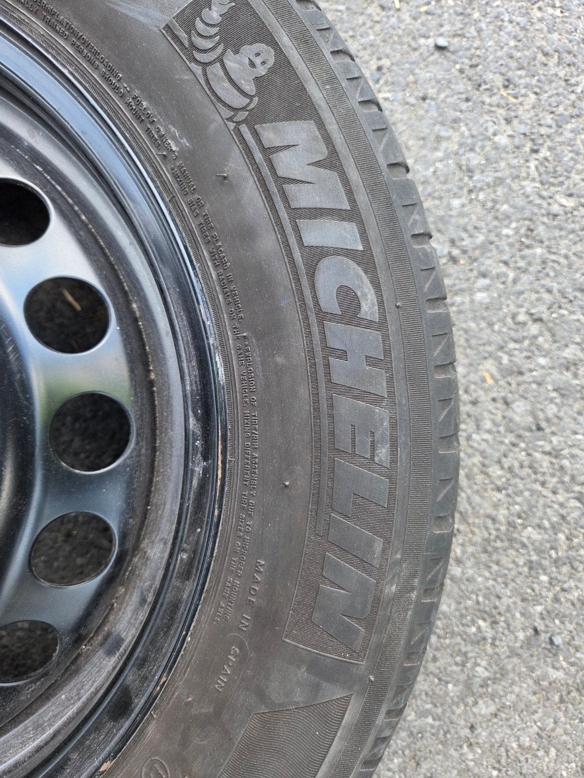 Michelin 195/65/r15, Enlèvement