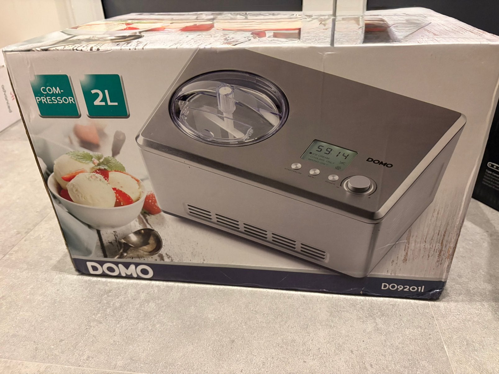 IJsmachines Domo, Ophalen, Nieuw, Zelfvriezend