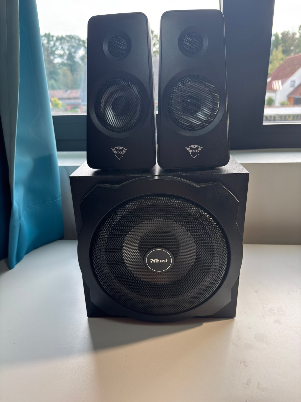 Trust tytan gxt 629 2.1 speakers, 120watt, RGB, Ophalen, Zo goed als nieuw