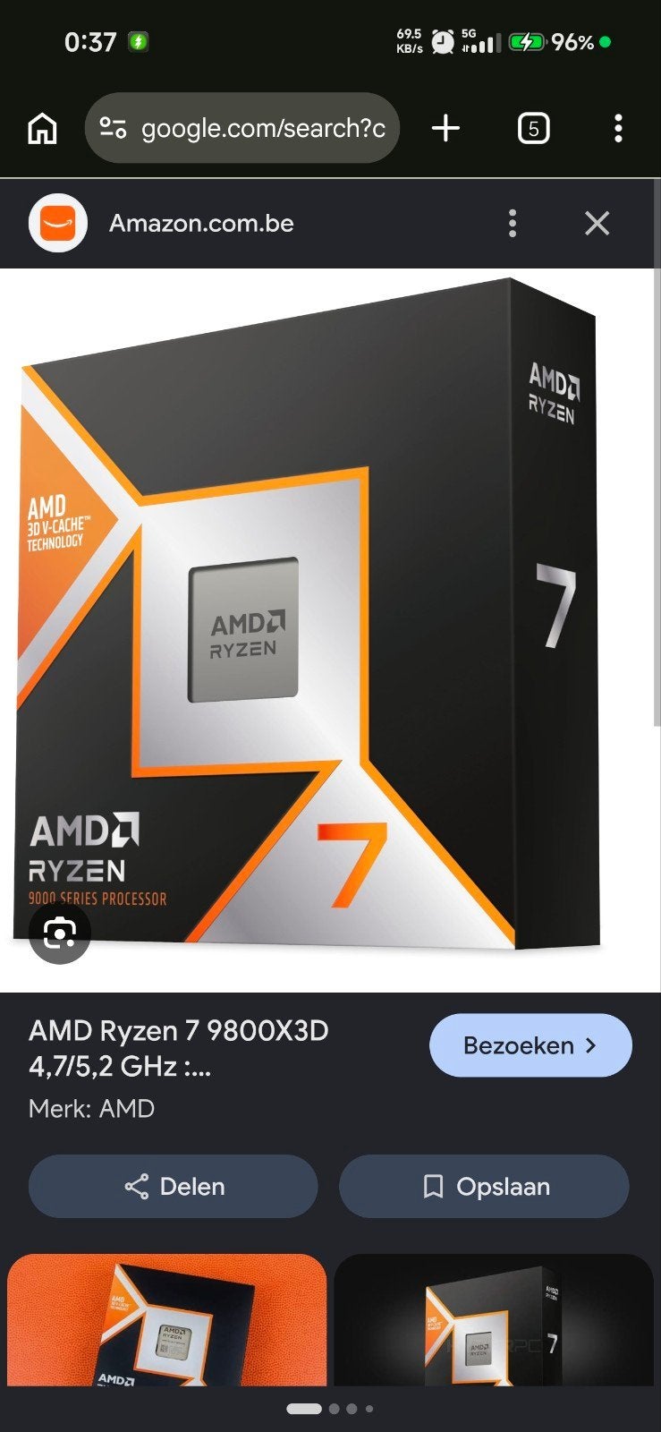 ISO - Op zoek naar cpu's, Ophalen, Gebruikt, Socket AM4, 6-core