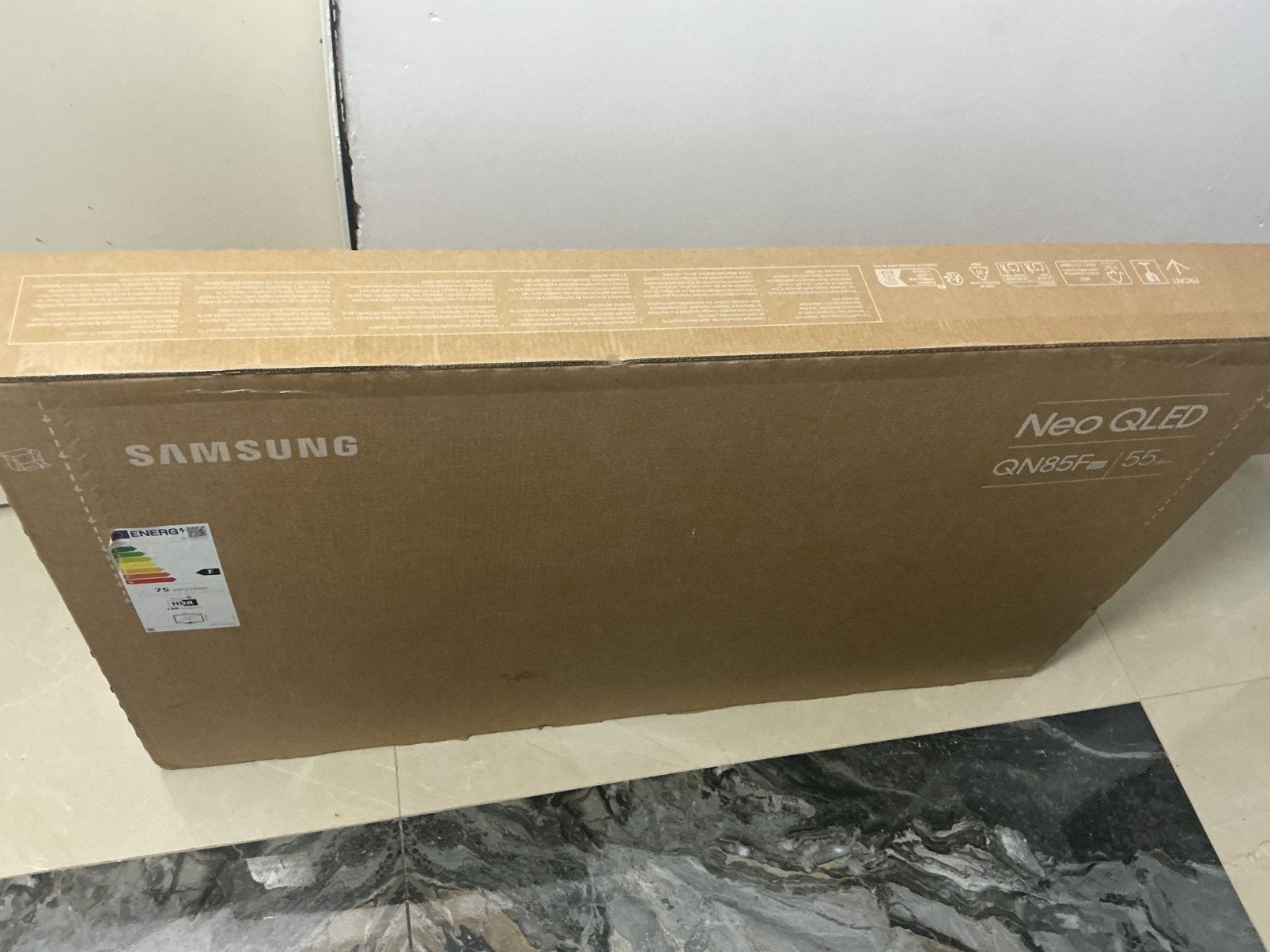 Tv Samsung 55QN85F 2025 nieuw met doos, Audio, Tv en Foto, Televisies, Ophalen, Zo goed als nieuw, QLED, Samsung